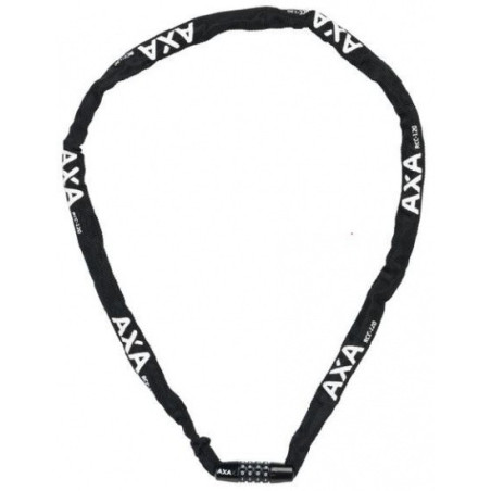 Axa Chain Lock Rigid Rcc Black 120cm/3.5mm In Cover