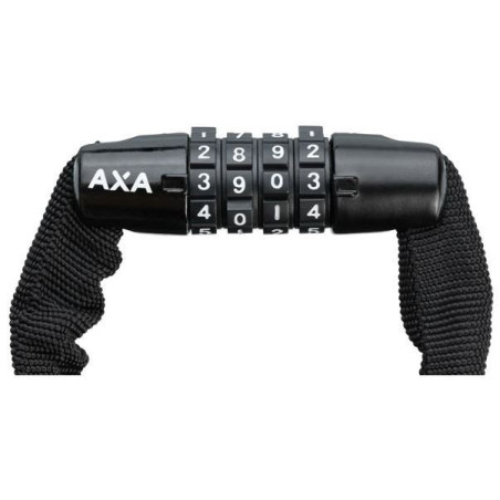 Axa Chain Lock Rigid Rcc Black 120cm/3.5mm In Cover