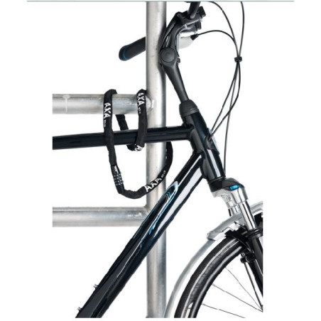 Axa Chain Lock Rigid Rcc Black 120cm/3.5mm In Cover