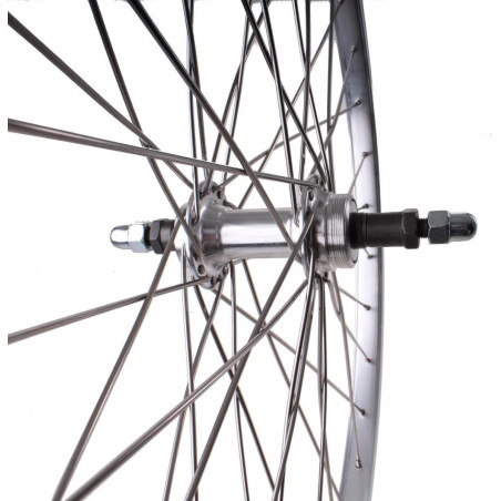 Rear wheel 26-13/8 590 Pion Alu/Alu
