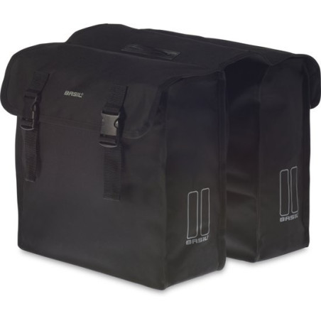 Basil Mara 3XL Dubbele fietstas - 52 liter - Zwart