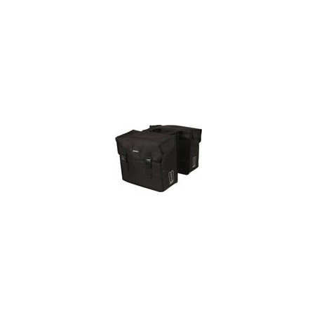 Basil Mara 3XL Dubbele fietstas - 52 liter - Zwart
