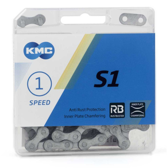 KMC chain 1/2-1/8 112 S1 Wide RB single speed AR