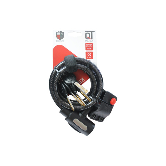 Lock Spiral Magnum With Key 12x800mm