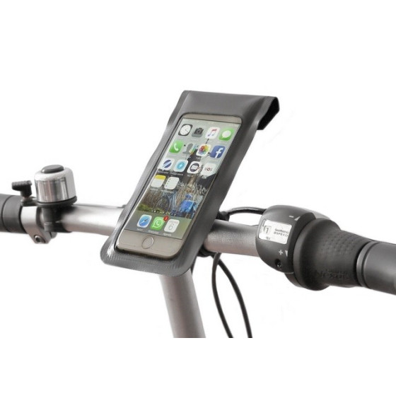 Mirage smartphone houder XL afneembaar 15x7cm zwart