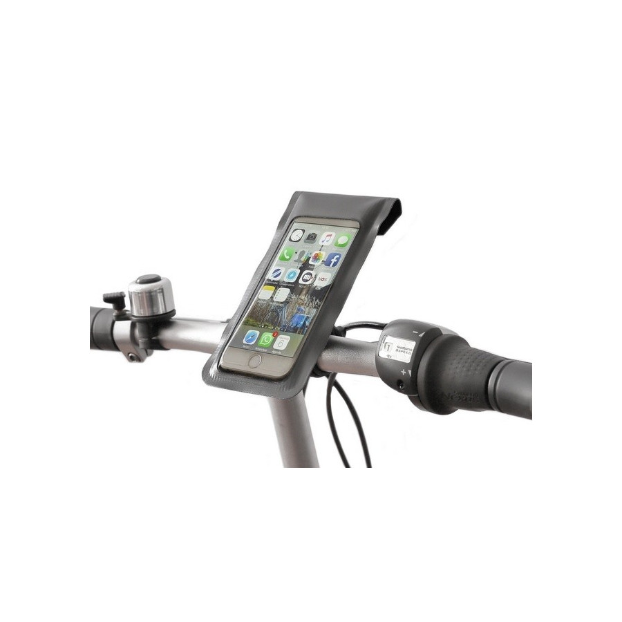 Mirage smartphone houder XL afneembaar 15x7cm zwart Mirage smartphone houder XL afneembaar 15x7cm zwart