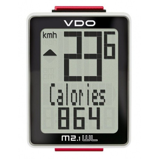 VDO Computer M2.1 WL draadloos calorieen meting zw.