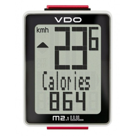 VDO Computer M2.1 WL draadloos calorieen meting zw.