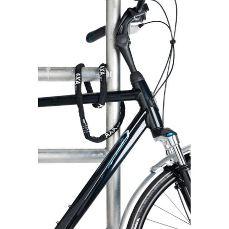 Axa Chain Lock Rigid Rcc Black 120cm/3.5mm In Cover