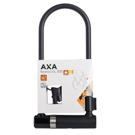 AXA U-Slot Newton UL-300 300 x 14 mm zwart