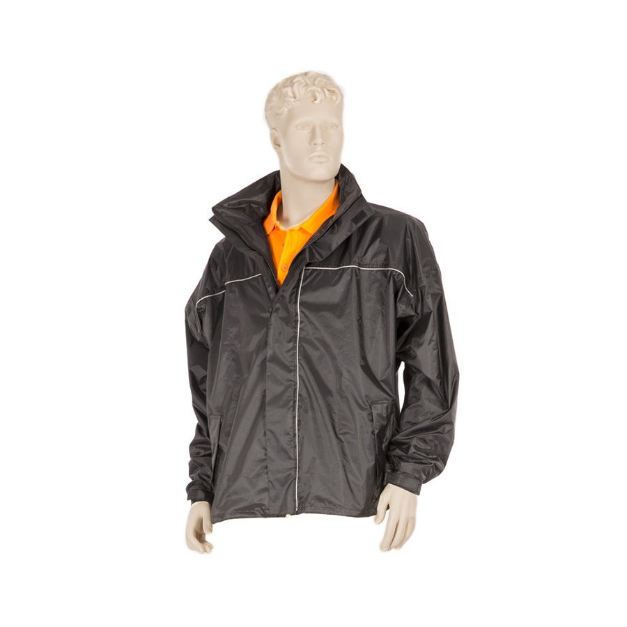Mirage Rainfall Luxury Rain Jacket Black