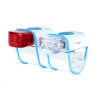 IKZI-Light LED set voor+achter wit