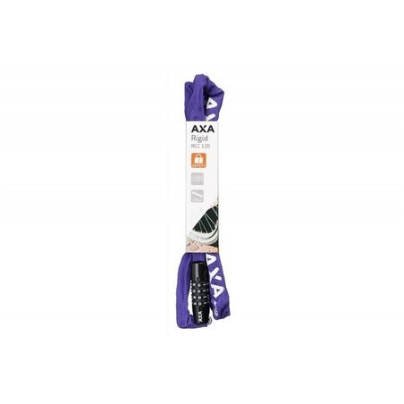 Axa Chain Lock Rigid Rcc Black 120cm/3.5mm In Cover