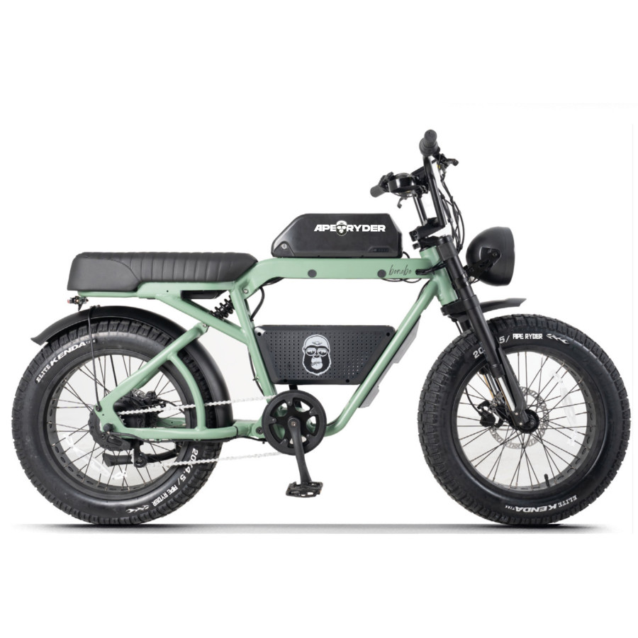 Ape Ryder Bonobo Elektrische Fatbike 250W / 48V / 20AH / 20Inch Ape Ryder Bonobo Elektrische Fatbike 250W / 48V / 20AH / 20Inch