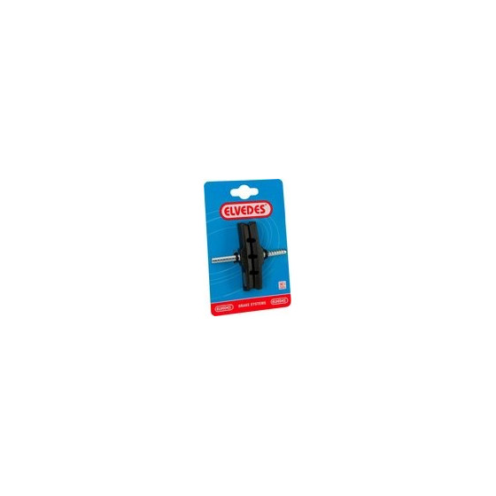 Elvedes Brake Pads Cantilever 70 X 15 Mm Black 2 Pieces