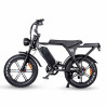 Ouxi V8.3 Fatbike Legal version E-bike without throttle 15 Ah Battery 250W motor - Black