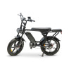 Ouxi V8.3 Fatbike Legal version E-bike without throttle 15 Ah Battery 250W motor - Black
