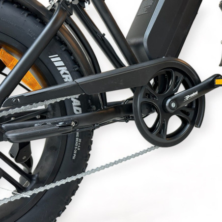 Ouxi V8.3 Fatbike Legal version E-bike without throttle 15 Ah Battery 250W motor - Black