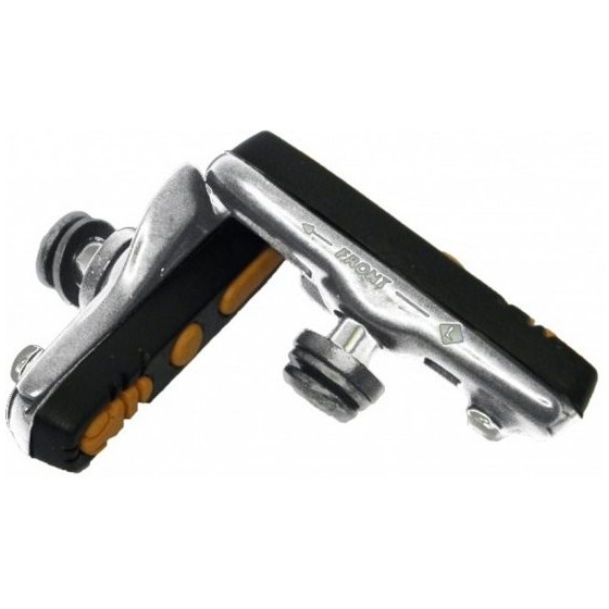 VWP Brake Pads V-Brake 55x14mm Silver/Black - 2 Pieces