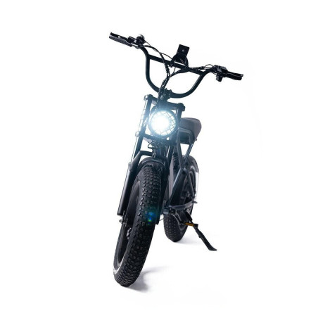 Ouxi V8.3 Fatbike Legal version E-bike without throttle 15 Ah Battery 250W motor - Black