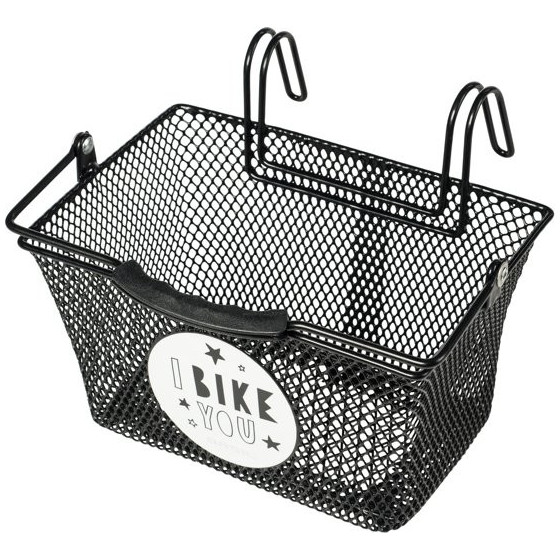 Basil Tivoli Fietsmand Kinderfiets - Met haken - Zwart