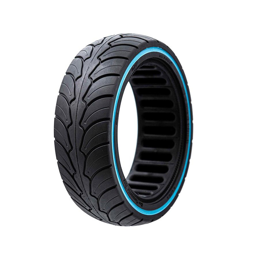 Ultra -light Solid tire 8x2.5-6.1/B58 - blue line (fits DUALTRON Mini) Ultra -light Solid tire 8x2.5-6.1/B58 - blue line (fits DUALTRON Mini)