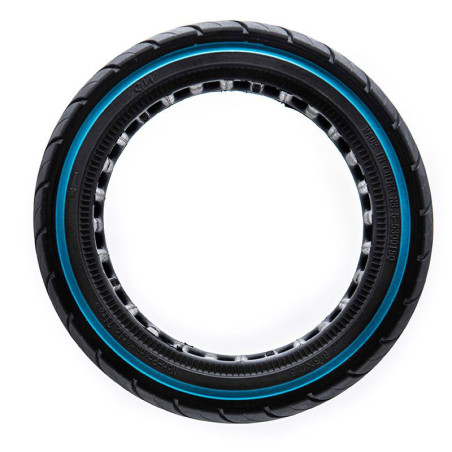 Ultra -light Solid tire 8x2.5-6.1/B58 - blue line (fits DUALTRON Mini)