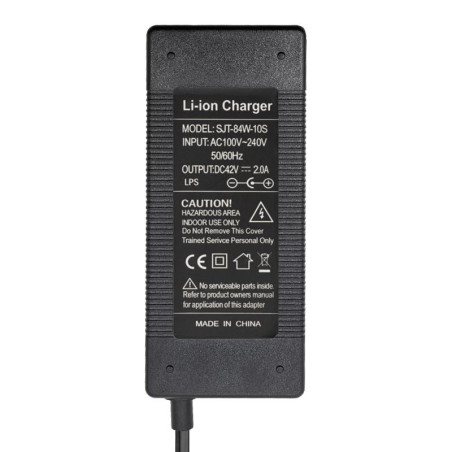 36 V Charger (42 V) 2A GX16 connector