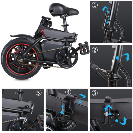 Windgoo B20 14 inch Folding E-Bike With Mobile APP