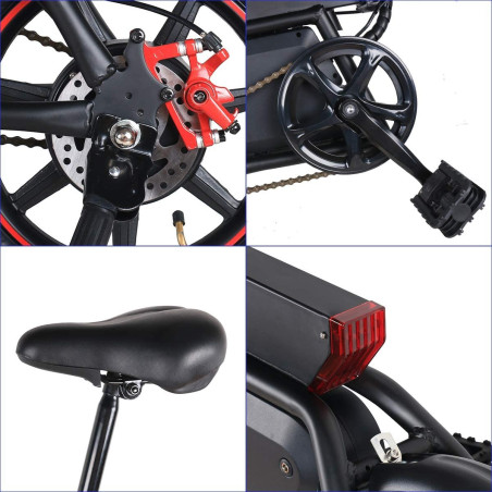 Windgoo B20 14 inch Folding E-Bike With Mobile APP